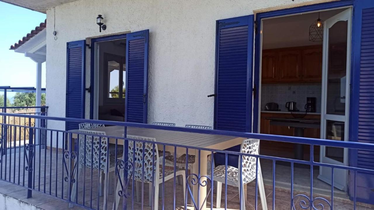Villa Blue Cocoon - Chrani Messinia Peloponnese- Sea View 800 M From Beach Zewnętrze zdjęcie