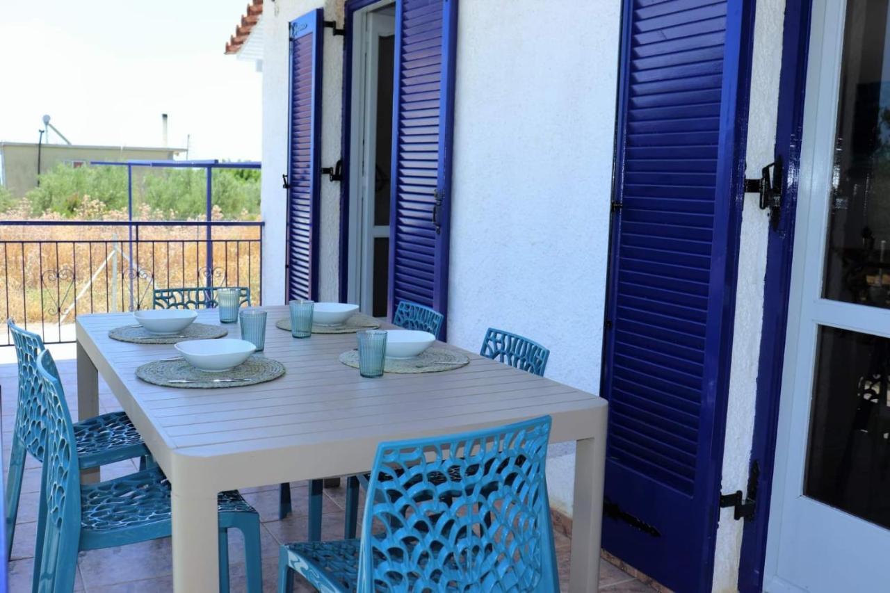 Villa Blue Cocoon - Chrani Messinia Peloponnese- Sea View 800 M From Beach Zewnętrze zdjęcie