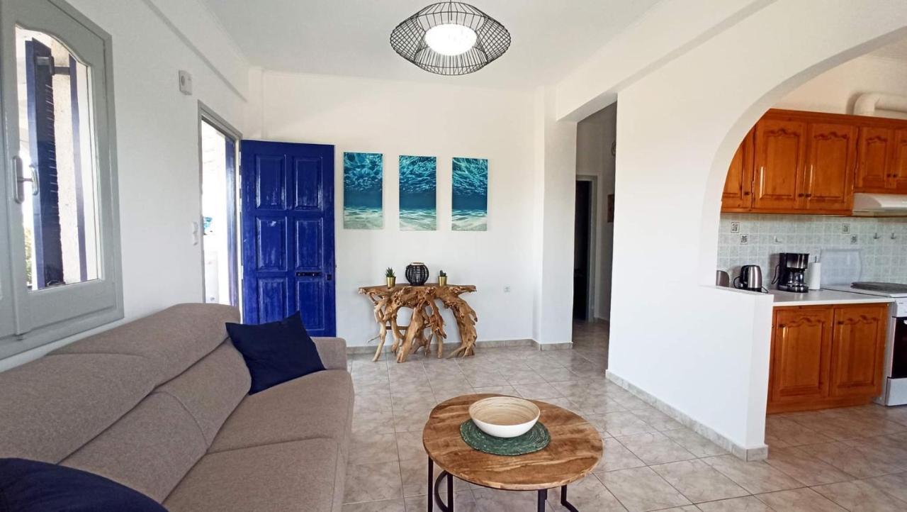 Villa Blue Cocoon - Chrani Messinia Peloponnese- Sea View 800 M From Beach Zewnętrze zdjęcie