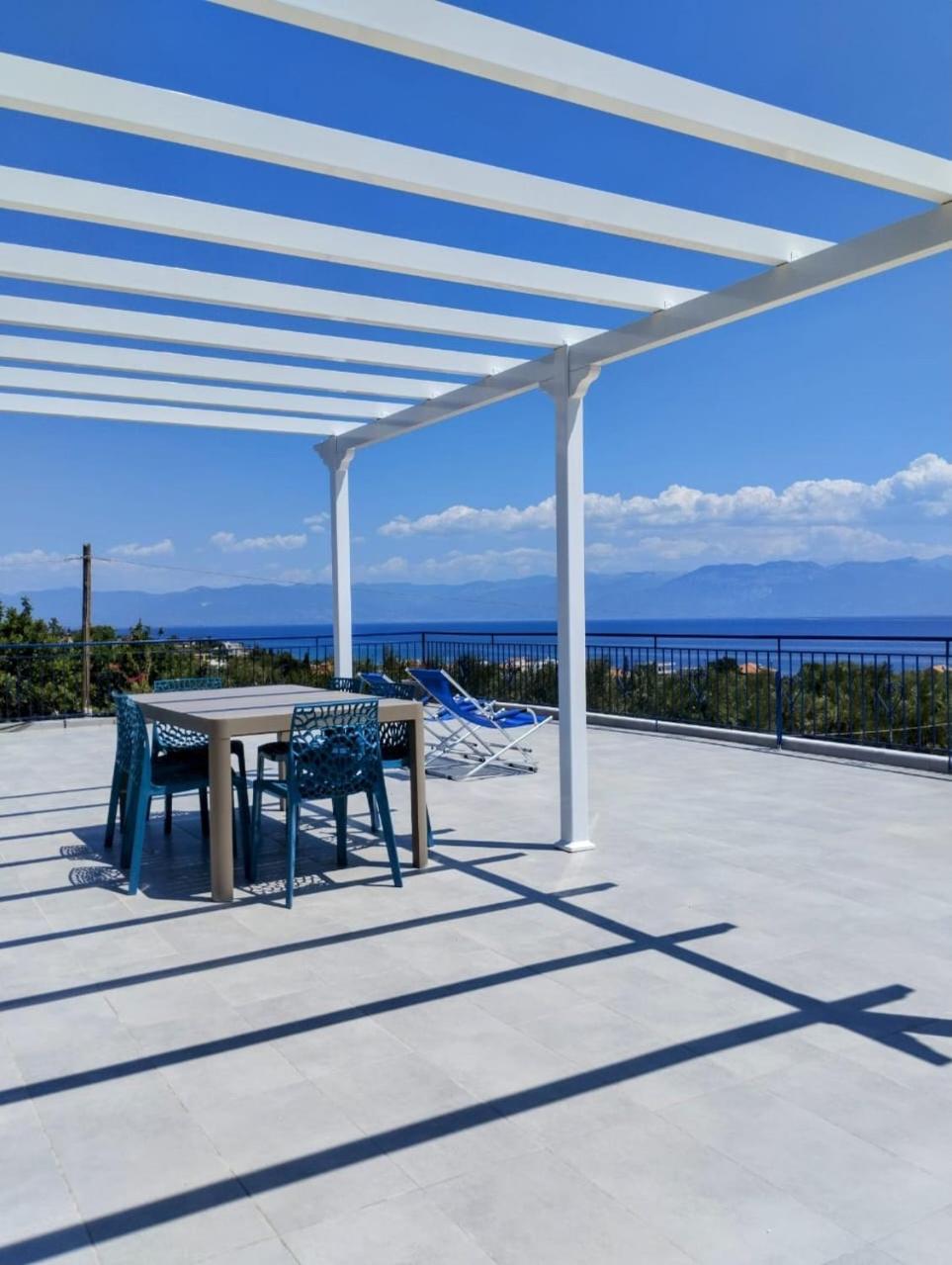 Villa Blue Cocoon - Chrani Messinia Peloponnese- Sea View 800 M From Beach Zewnętrze zdjęcie