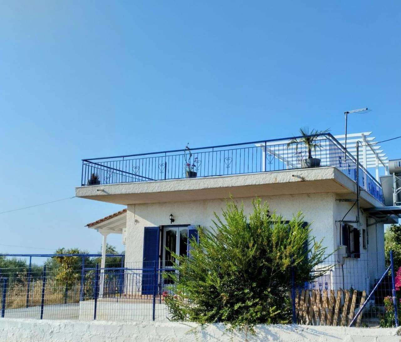 Villa Blue Cocoon - Chrani Messinia Peloponnese- Sea View 800 M From Beach Zewnętrze zdjęcie